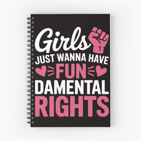 Item preview, Feminist Girls Just Wanna Have Fundamental Rights designed and sold by MelSurf.