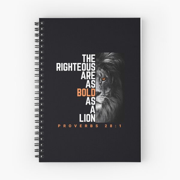 Item preview, The Righteous Are As Bold As A Lion designed and sold by mpbqzfls15.
