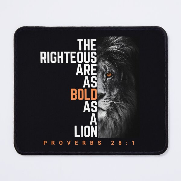 Item preview, The Righteous Are As Bold As A Lion designed and sold by mpbqzfls15.