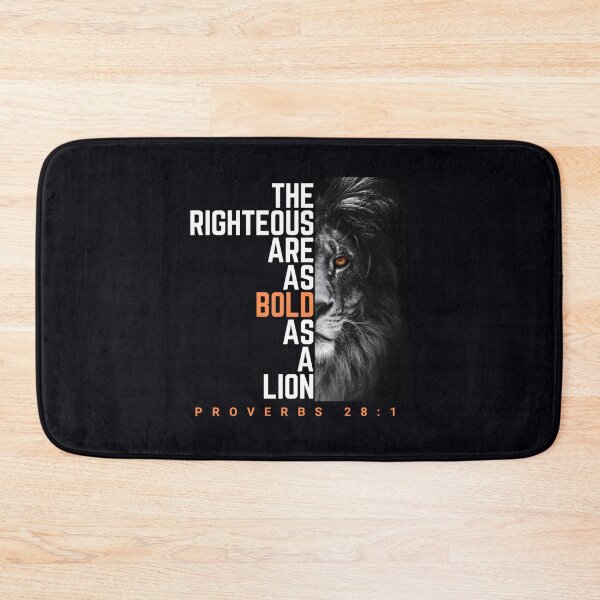 Item preview, The Righteous Are As Bold As A Lion designed and sold by mpbqzfls15.