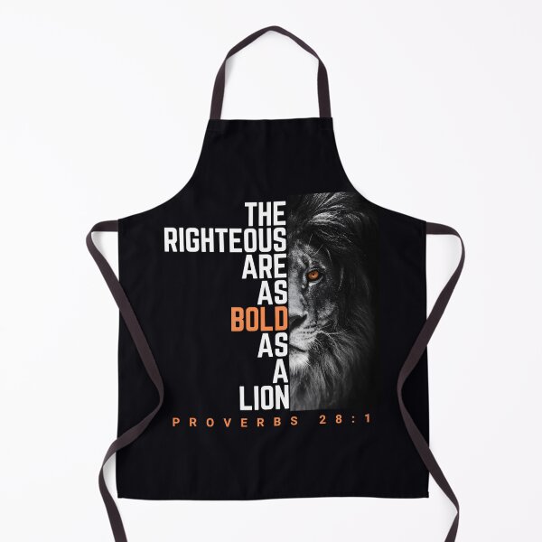 Item preview, The Righteous Are As Bold As A Lion designed and sold by mpbqzfls15.