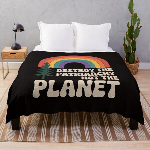 Item preview, Feminism Feminist Destroy The Patriarchy Not The Planet designed and sold by MelSurf.