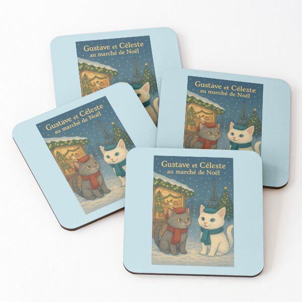 Item preview, Gustave & Céleste — Christmas Market in Paris designed and sold by Novel Works Studio.