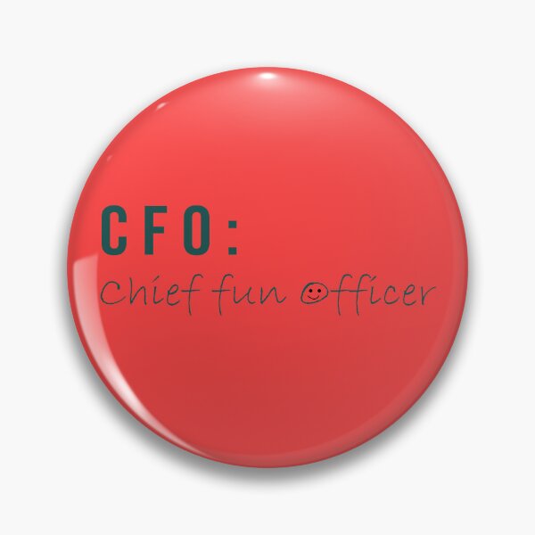 Item preview, CFO: Chief Fun Officer - Navy designed and sold by glategan.