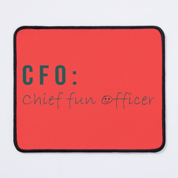 Item preview, CFO: Chief Fun Officer - Navy designed and sold by glategan.
