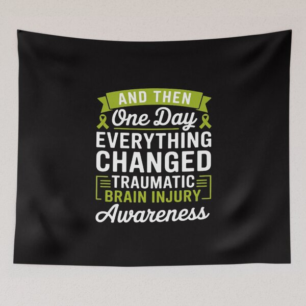 Item preview, Everything Changed Traumatic Brain Injury Awareness designed and sold by MuteElevent.
