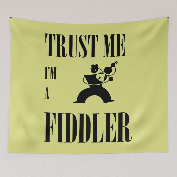 Item preview, Trust Me I Am A Fiddler Black Design designed and sold by taiche.