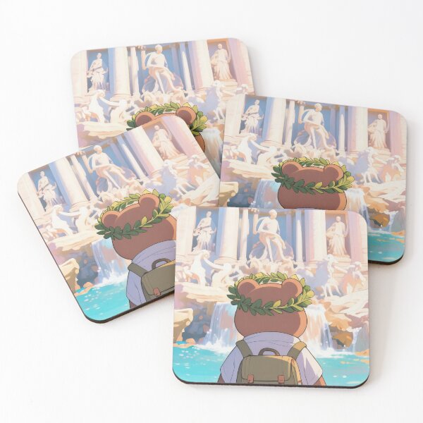Item preview, Cute Bear in Fontana di Trevi Rome designed and sold by Aguilar Trips.
