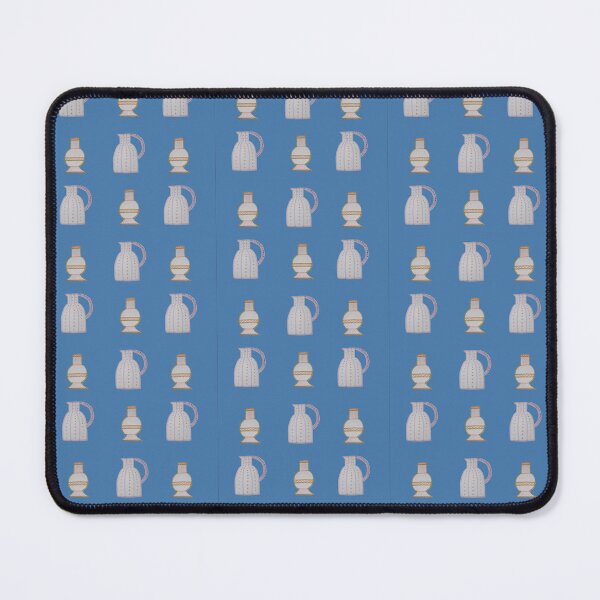 Item preview, Blue Jugs and Pots Pattern designed and sold by LiorSmithDesign.