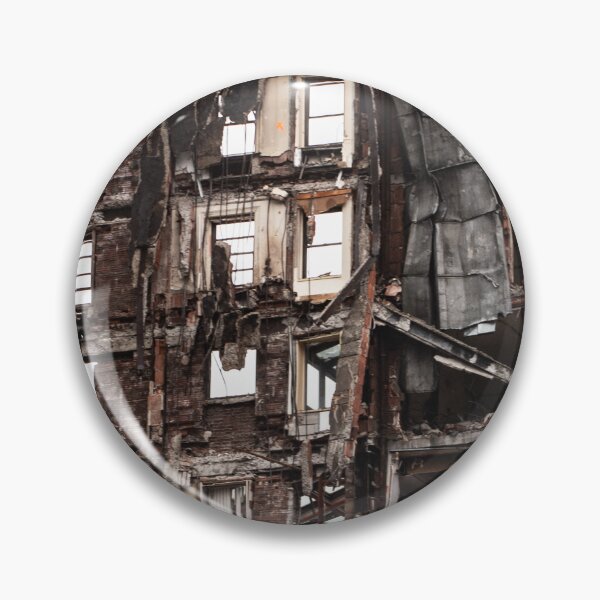Item preview, Crumbling Urban Ruins - Abandoned Building Photography designed and sold by Polky Art.