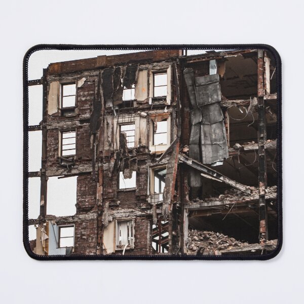 Item preview, Crumbling Urban Ruins - Abandoned Building Photography designed and sold by Polky Art.