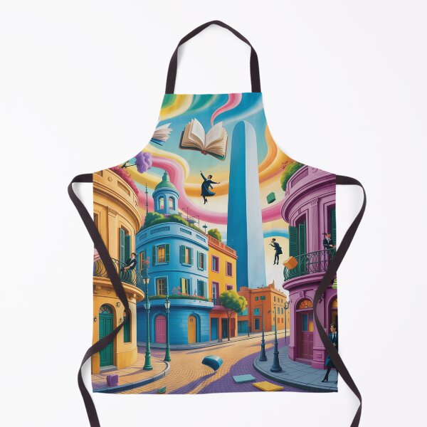 Item preview, A surrealist urban landscape of Buenos Aires. designed and sold by Lilashakti ⭐️ ⭐️ ⭐️ ⭐️ ⭐️.