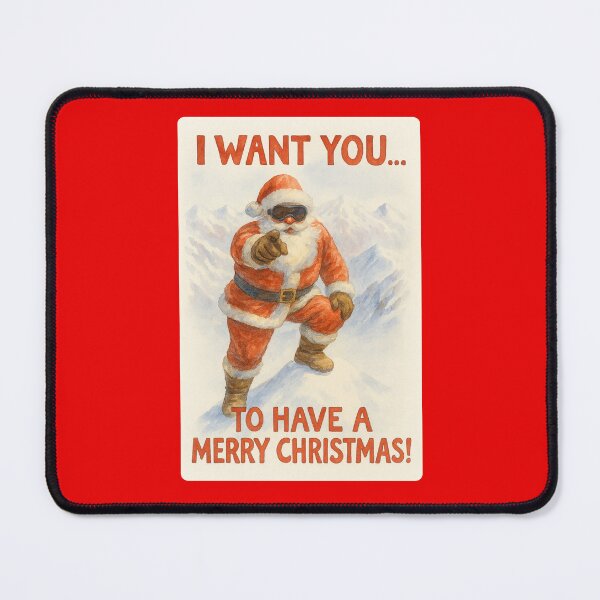 Item preview, I WANT YOU... TO HAVE A MERRY CHRISTMAS! designed and sold by Brickroad Dsigns.