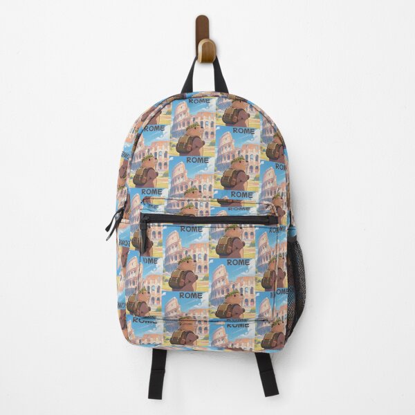 Item preview, Cute Capybara in Coliseum Rome designed and sold by Aguilar Trips.