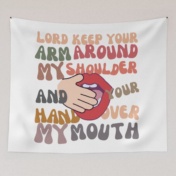 Item preview, Lord keep your arm around my shoulder designed and sold by TaraPen.