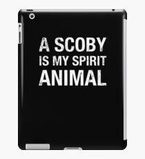 Funny Scoby Is My Spirit Animal Kombucha Lover T Shirt iPad Case/Skin