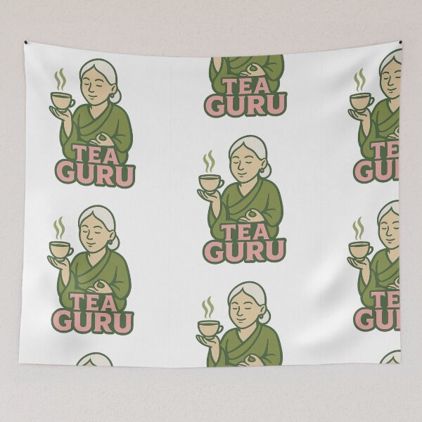 Item preview, Tea Guru designed and sold by PinkyToeFairy.