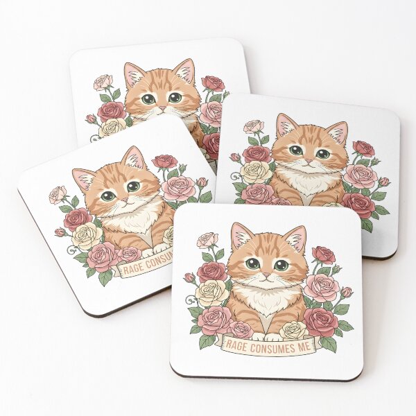 Item preview, Kitten Rage Consumes Me designed and sold by Steele-Art.