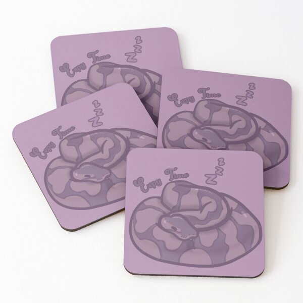 Item preview, Eepy Time Purple Ball Python designed and sold by Aloe and Monstera.