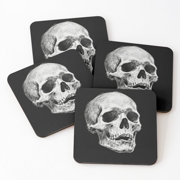Item preview, Vintage Skull Chalk Drawing  designed and sold by optimusprime39.