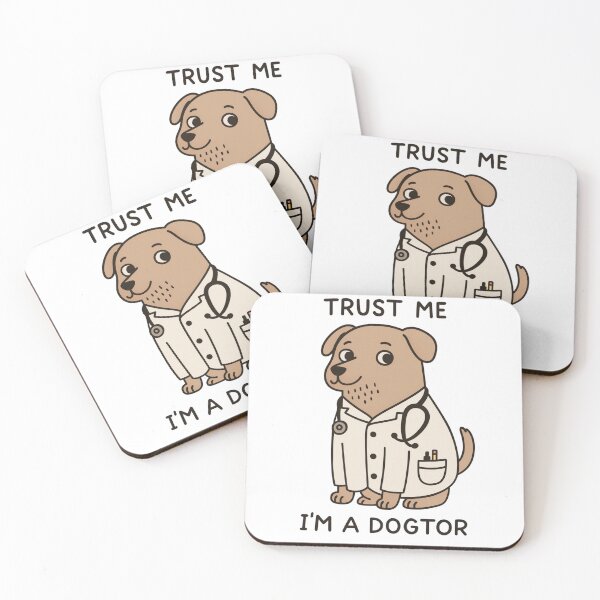 Item preview, TRUST ME I AM A DOGTOR FUNNY DESIGN UNISEX designed and sold by ewoio.