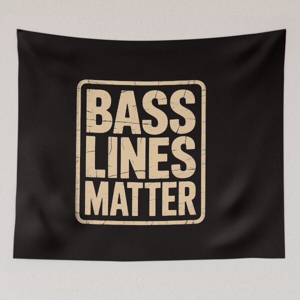 Item preview, Bass Lines Matter Bass Guitar Player Bassist EDM designed and sold by ControlCenter.