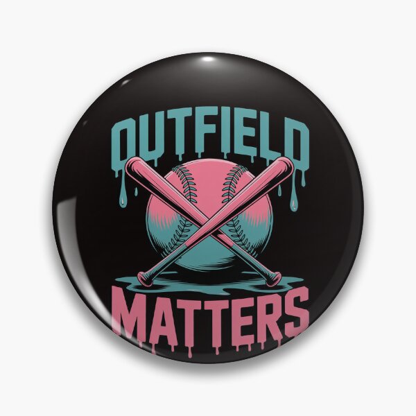 Item preview, Baseball Outfield Matters Baseball Player Outfielders designed and sold by ControlCenter.
