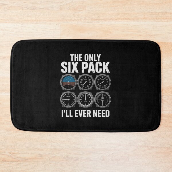 Item preview, The Only Six Pack I'll Ever Need - Airline Pilot Plane Lover  designed and sold by EllinoKlemo.