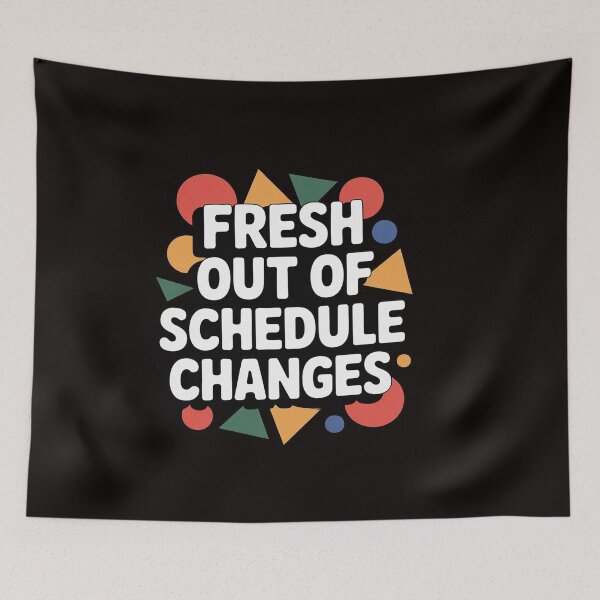 Item preview, Back To School Education Schedule Change designed and sold by ControlCenter.