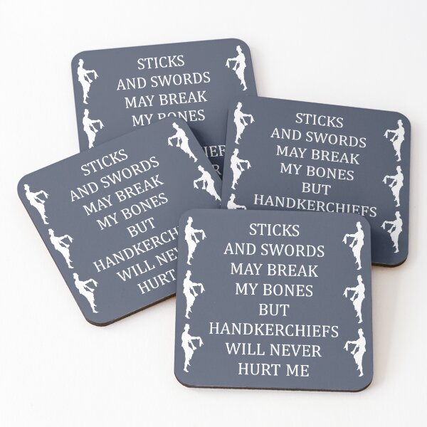 Item preview, Sticks And Swords May Break My Bones Fun Morris Dancing designed and sold by taiche.
