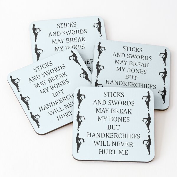 Item preview, Sticks And Swords May Break My Bones Fun Morris Dancing designed and sold by taiche.