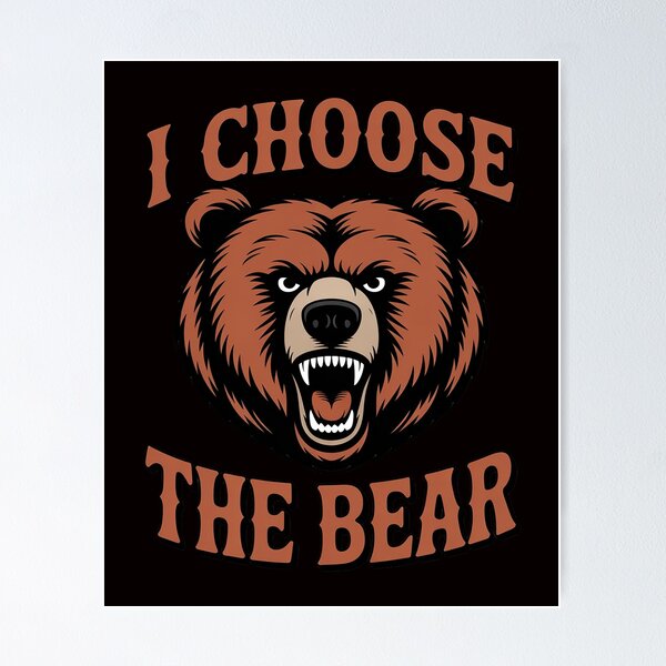 Item preview, Angry Radical Feminist Gift & Hoodies I Choose The Bear designed and sold by ControlCenter.