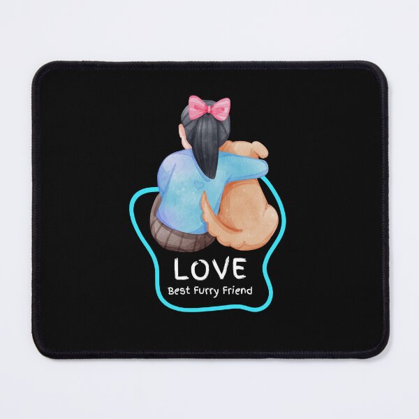 Item preview, love best furry friend designed and sold by blackstton.