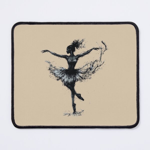 Item preview, Ballerina Made of Flowing Ink designed and sold by Myra365Art.