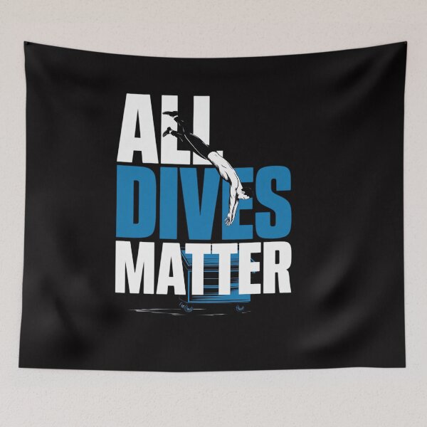 Item preview, All Dives Matter Garbage Trash Diver Dumpster Diving Humor designed and sold by OlafLica.