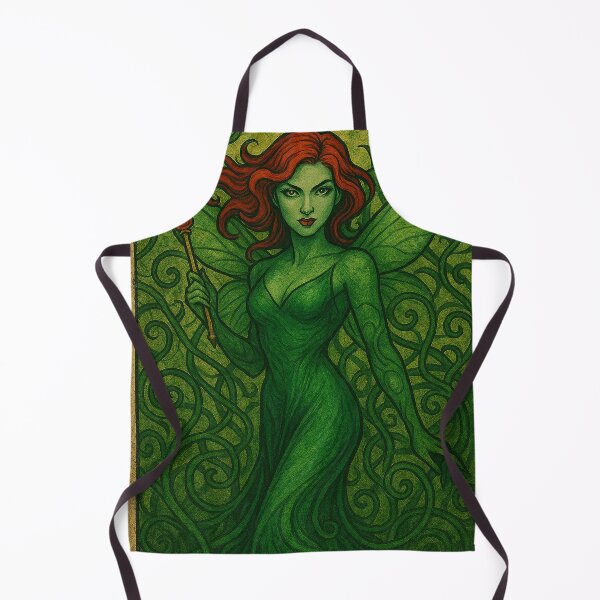 Item preview, The Empress Poison Ivy Green Fairy Tarot Card designed and sold by hauntedtees.