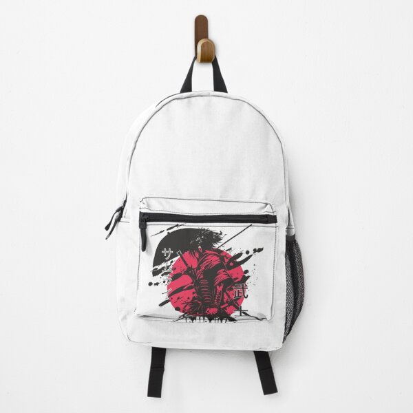 Item preview, Anime Samurai Warrior Silhouette – Red Sun Japanese Style Artwork designed and sold by TeesHearts100.