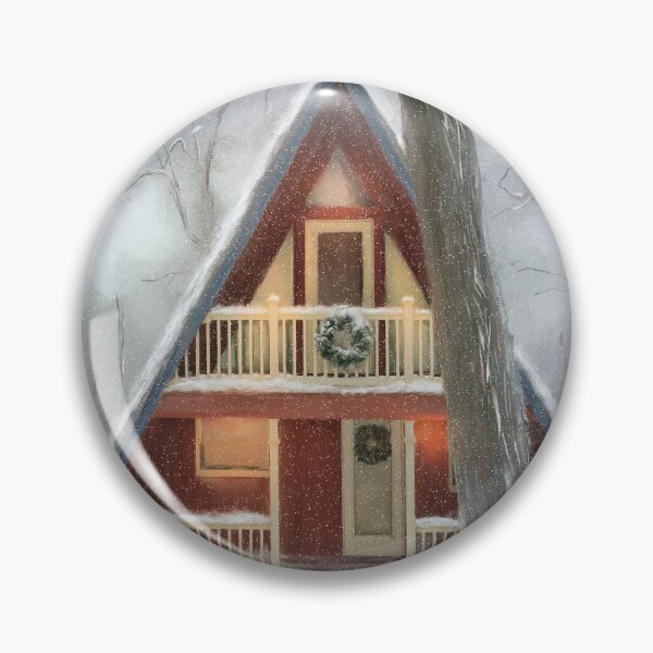 Item preview, Cozy Cabin In The Snow designed and sold by Lois  Bryan.