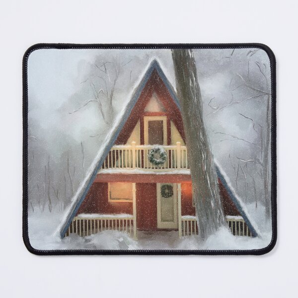 Item preview, Cozy Cabin In The Snow designed and sold by Lois  Bryan.