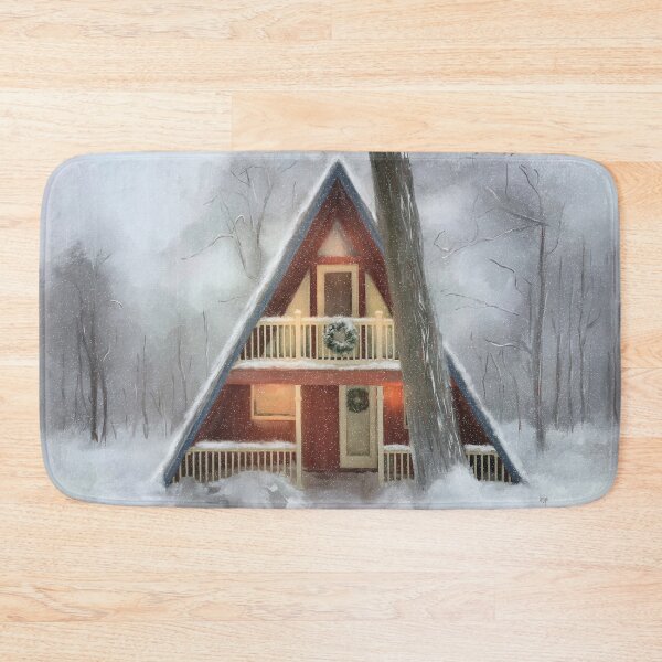 Item preview, Cozy Cabin In The Snow designed and sold by Lois  Bryan.
