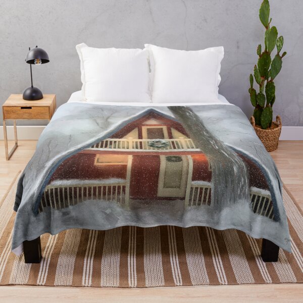 Item preview, Cozy Cabin In The Snow designed and sold by Lois  Bryan.