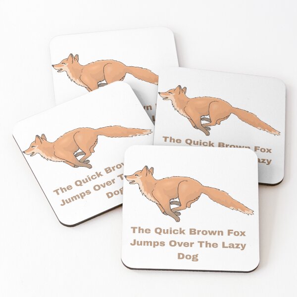 Item preview, Quick Brown Fox designed and sold by Reallybree.