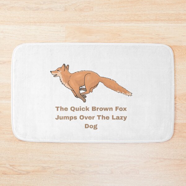 Item preview, Quick Brown Fox designed and sold by Reallybree.