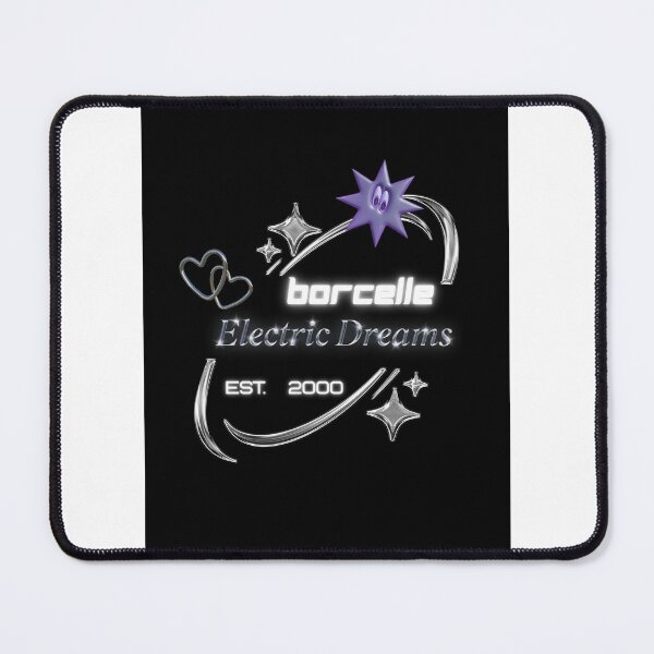 Item preview, Borcelle Electric Dreams Logo – Retro Futuristic Star & Heart Design designed and sold by TeesHearts100.