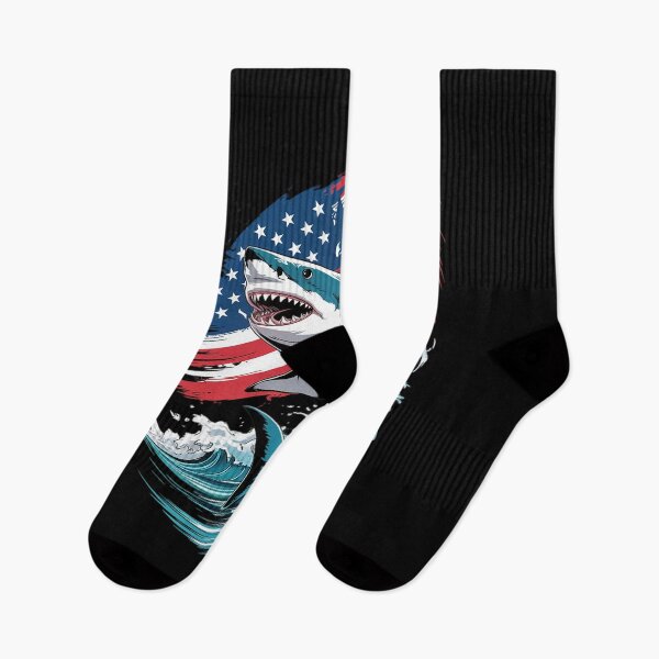 Item preview, Awesome Shark with America Flag Costume for Boys and Girls  designed and sold by MathisBellanger.