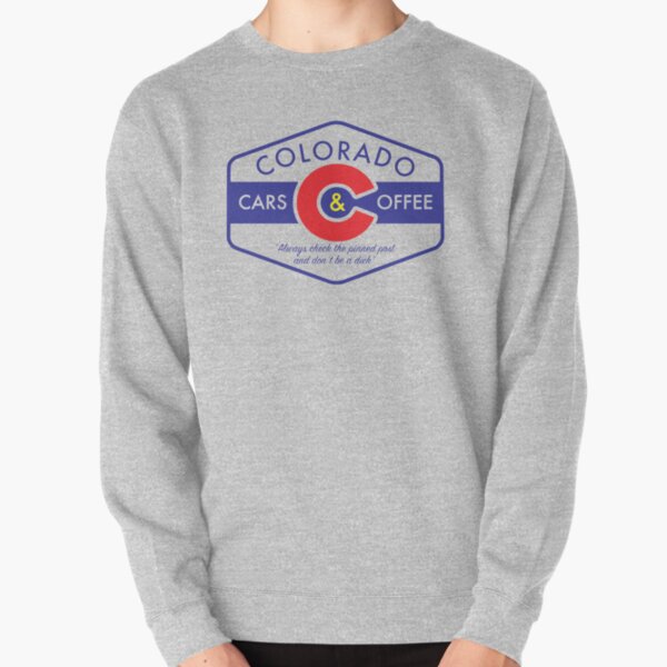Always Check The Pinned Post - Red/Blue Pullover Sweatshirt
