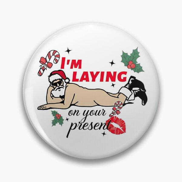 Item preview, Inappropriate Christmas, Christmas Humor, Funny Santa, Laying Funny Santa  designed and sold by graphic-genie.