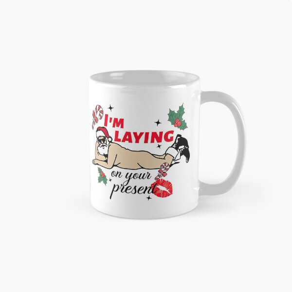 Item preview, Inappropriate Christmas, Christmas Humor, Funny Santa, Laying Funny Santa  designed and sold by graphic-genie.