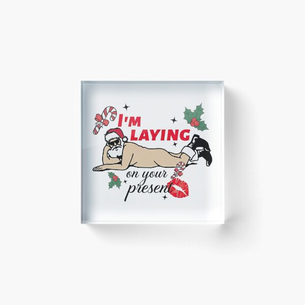 Item preview, Inappropriate Christmas, Christmas Humor, Funny Santa, Laying Funny Santa  designed and sold by graphic-genie.