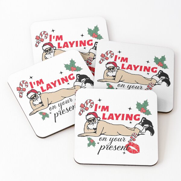 Item preview, Inappropriate Christmas, Christmas Humor, Funny Santa, Laying Funny Santa  designed and sold by graphic-genie.